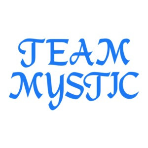 Pokemon Go Team Mystic (Text Only) Shirt