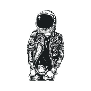 Punk Rock Astronaut T-Shirt
