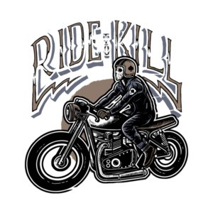 Ride To Kill Biking T-Shirt