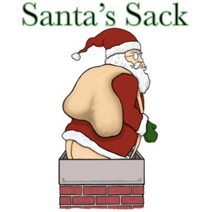 Santa's Sack - Funny Offensive Christmas T-Shirt