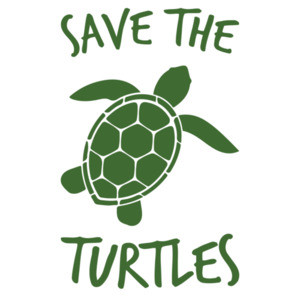 Save the turtles - VSCO girl t-shirt