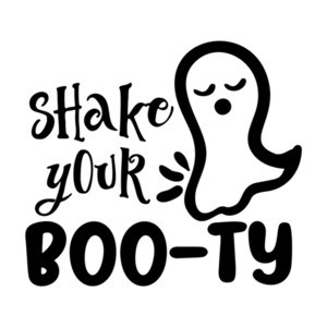 Shake Your Booty Boo-Ty - Funny Halloween Tee