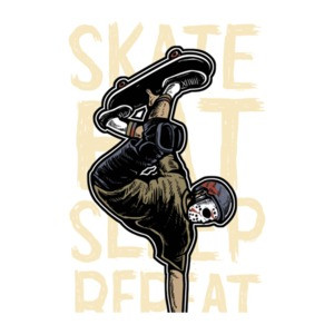 Skate Eat Sleep Repeat T-Shirt