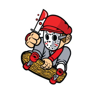 Skateboard Killer Retro Skating T-Shirt