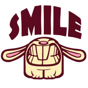 Smile - Smiley Bunny T-Shirt