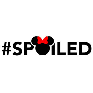 #Spoiled - funny disney kid's t-shirt