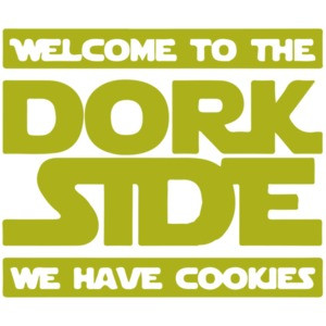 Star Wars Parody - Welcome to the dork side - we have cookies t-shirt
