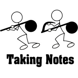 Taking Notes - Pun T-Shirt