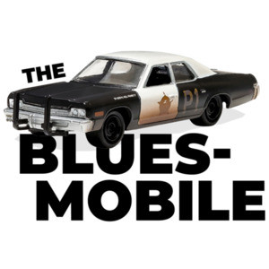 The Blues Mobile - The Blues Brothers - 80's T-Shirt 