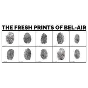 The Fresh Prints of Bel-Air Funny Will Smith Chris Rock Shirt
