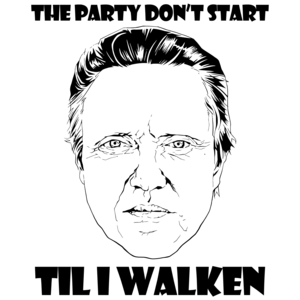 The Party Don't Start Til I Walken Shirt