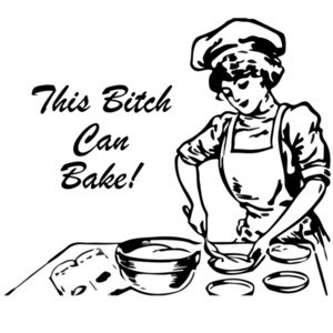This bitch can bake - T-Shirt