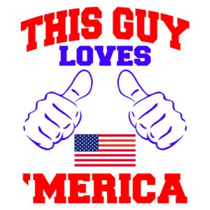 This Guy Loves Merica T-Shirt