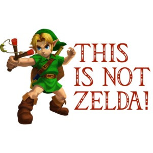 This Is Not Zelda Shirt shirt