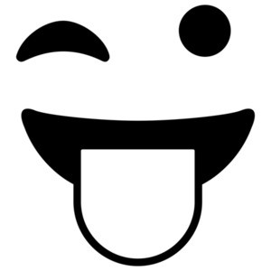 Tongue Sticking Out Emoji T-Shirt