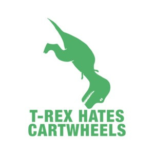 T-Rex Hates Cartwheels T-Shirt