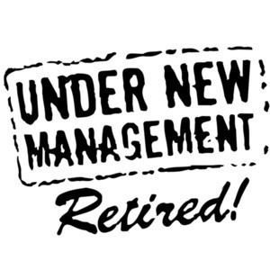 Under New Management. Retired. T-Shirt