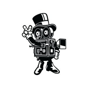 Vintage Retro Camera Man T-Shirt
