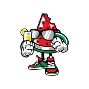 Watermelon Retro Fresh To Death T-Shirt