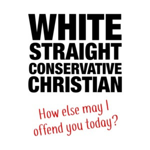 White, Straight, Conservative, Christian... How Else May I Offend You Today? Shirt