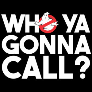 Who ya gonna call? - Ghostbusters T-Shirt - 80's T-Shirt