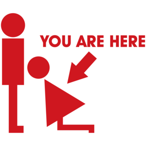 You Are Here - Blowjob T-shirt