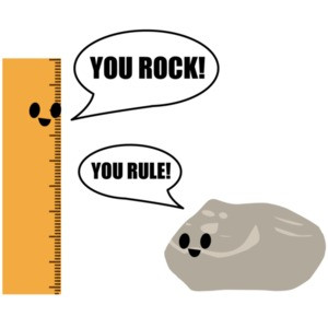 You Rock! You Rule! Pun T-Shirt