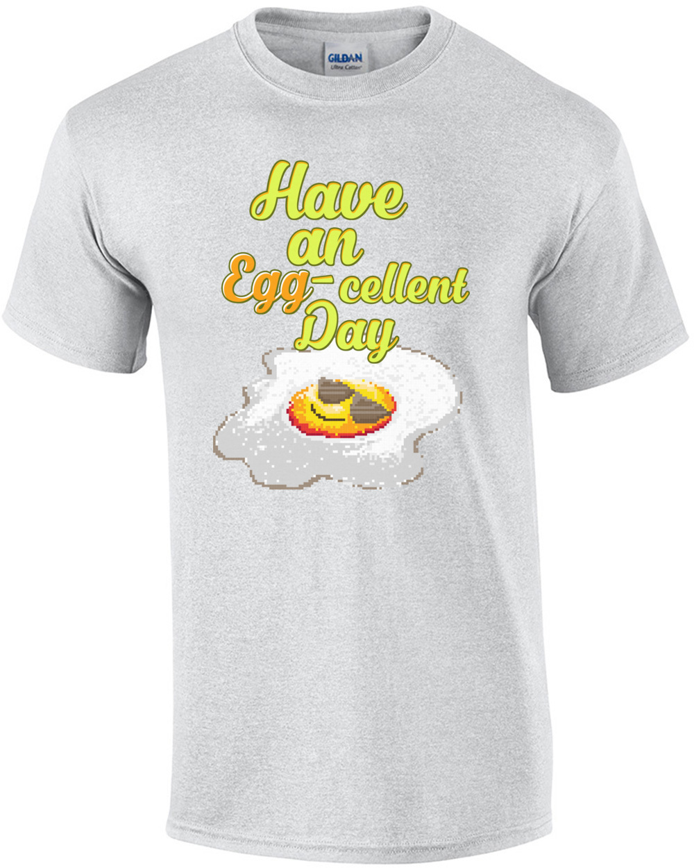 Have An Egg Cellent Day Retro Pun T-Shirt