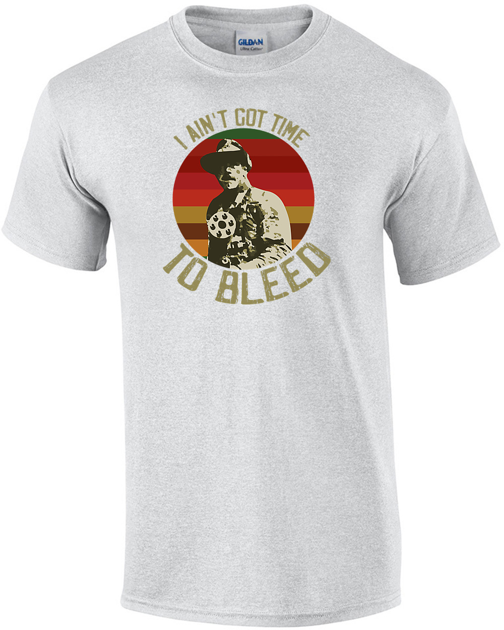 I ain't got time to bleed - Blain - Jesse Ventura - Predator - 80's t-shirt