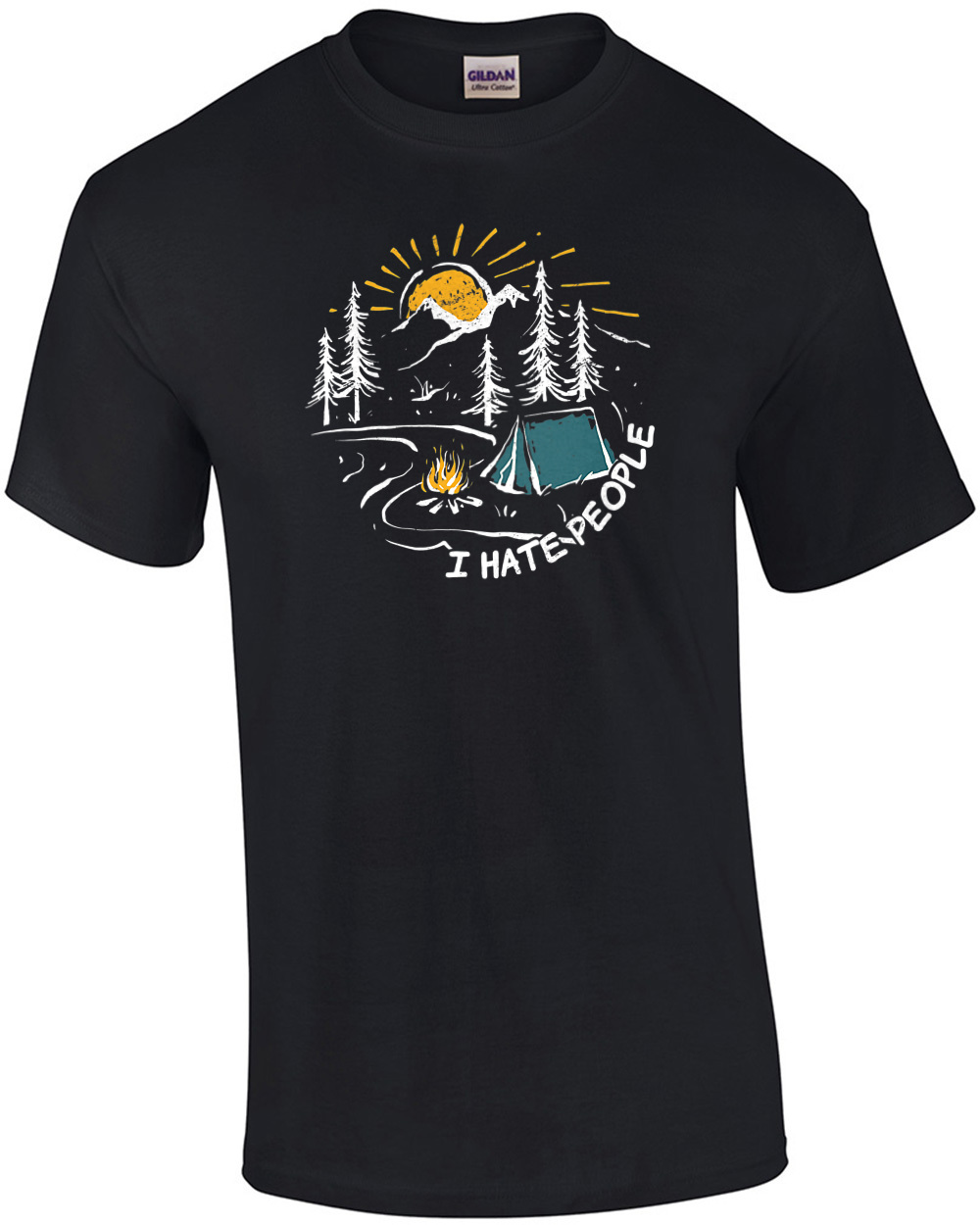 I Hate People Camping Shirt