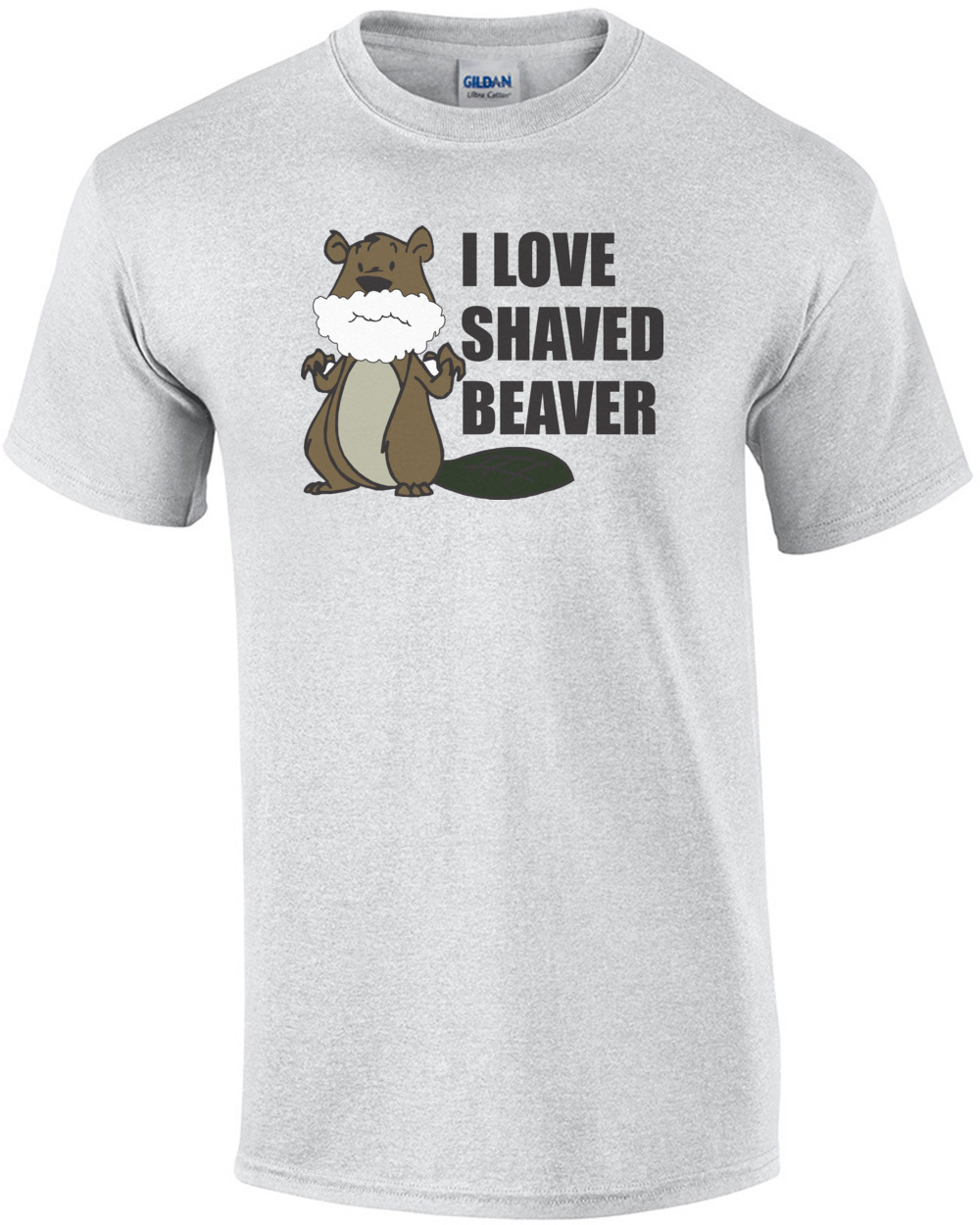 I Love Shaved Beaver T-shirt