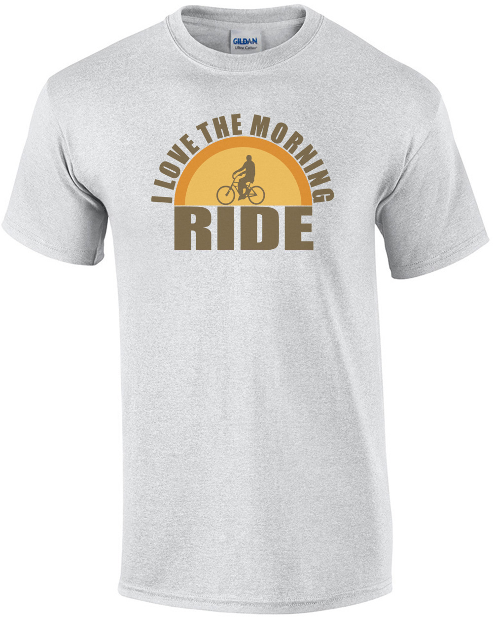 I Love The Morning Ride T-shirt