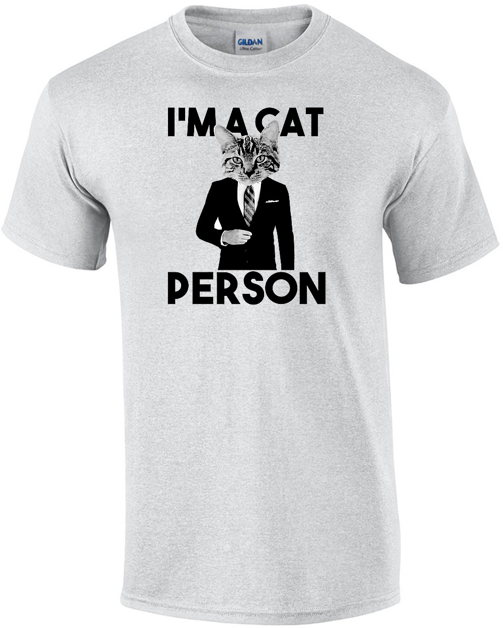 I'm a cat person - funny cat t-shirt
