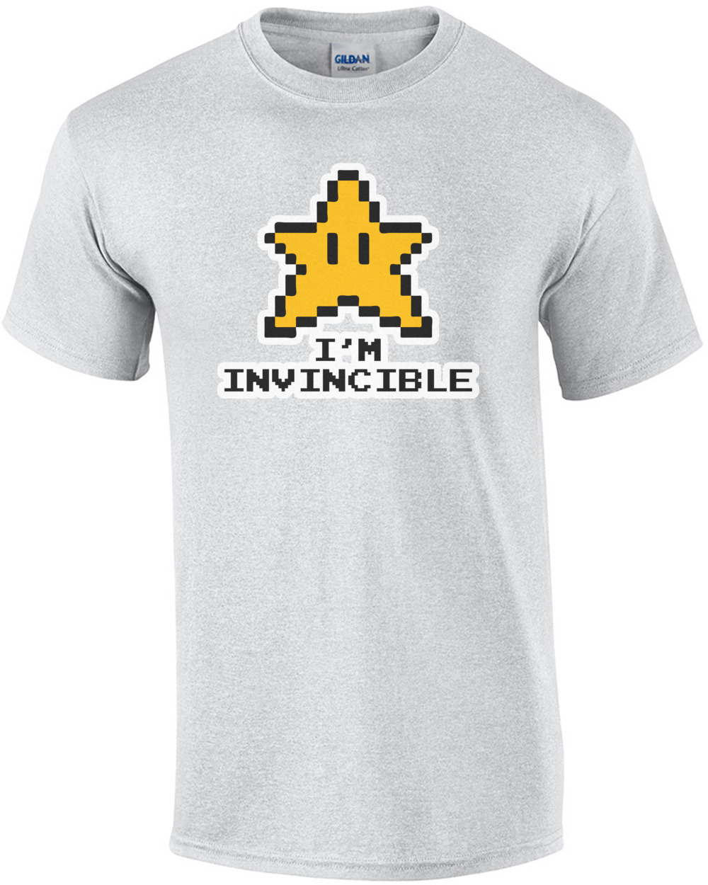 I'm invincible - Super Mario Bros T-Shirt