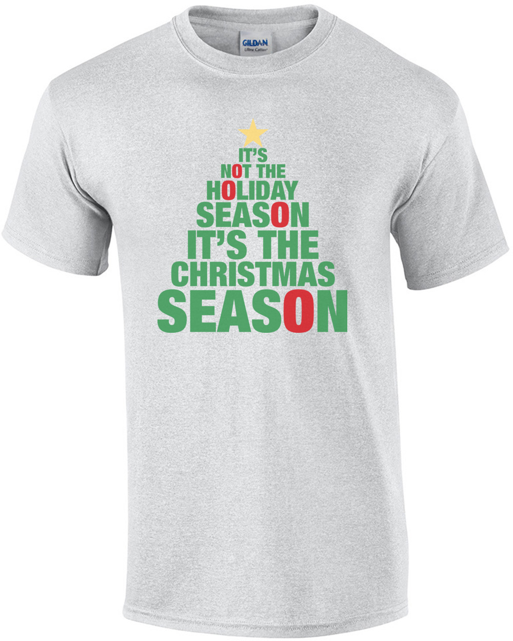 It's Not The Holiday Season It's The Christmas Season T-shirt 