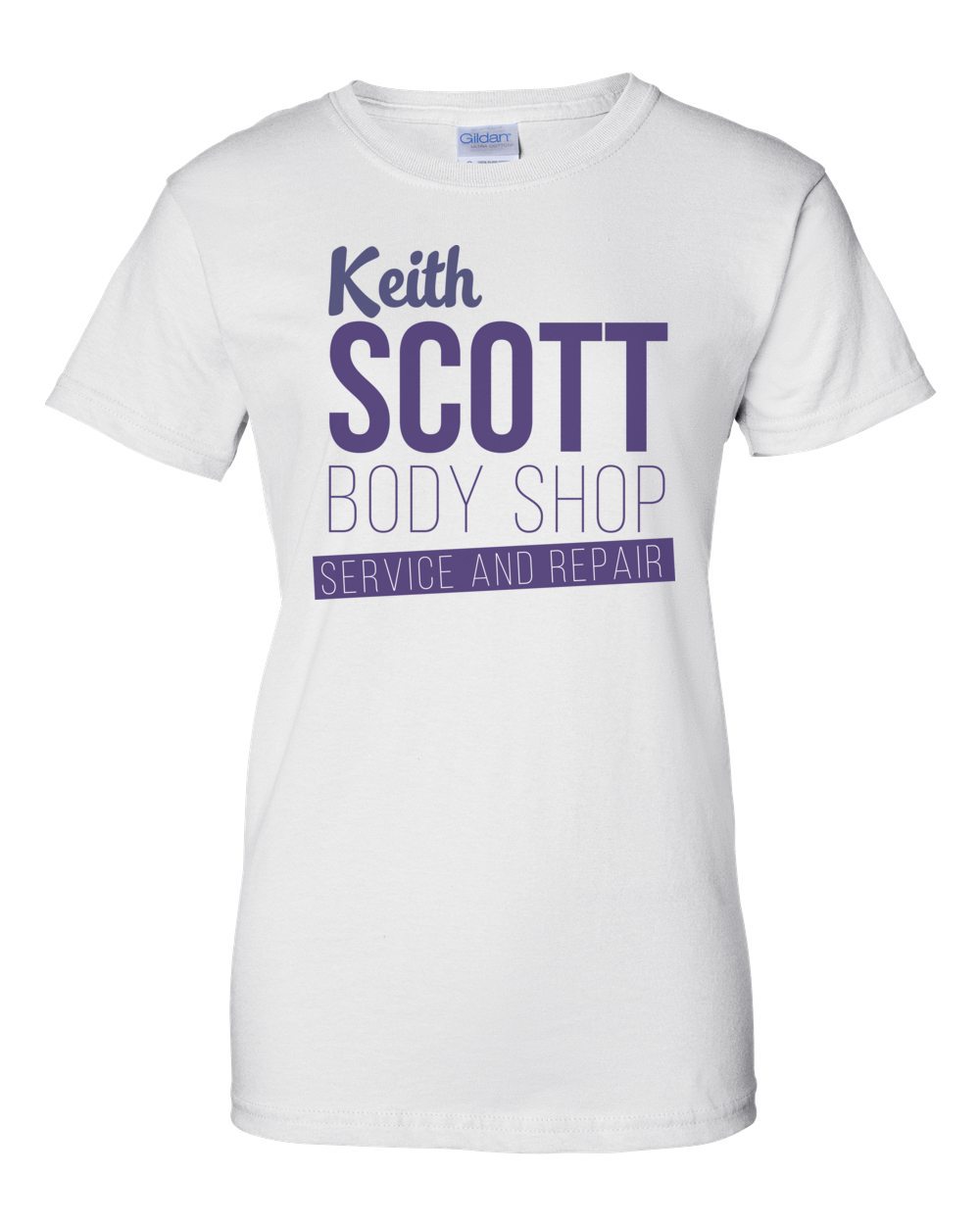 Keith Scott Body Shop Serivce and Repair - one tree hill t-shirt