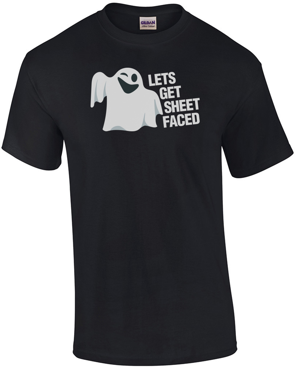 Lets Get Sheet Faced Halloween Shirt