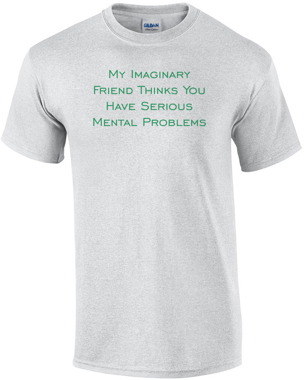 My Imaginary Friend Thinks You Have Serious Mental Problems T-Shirt