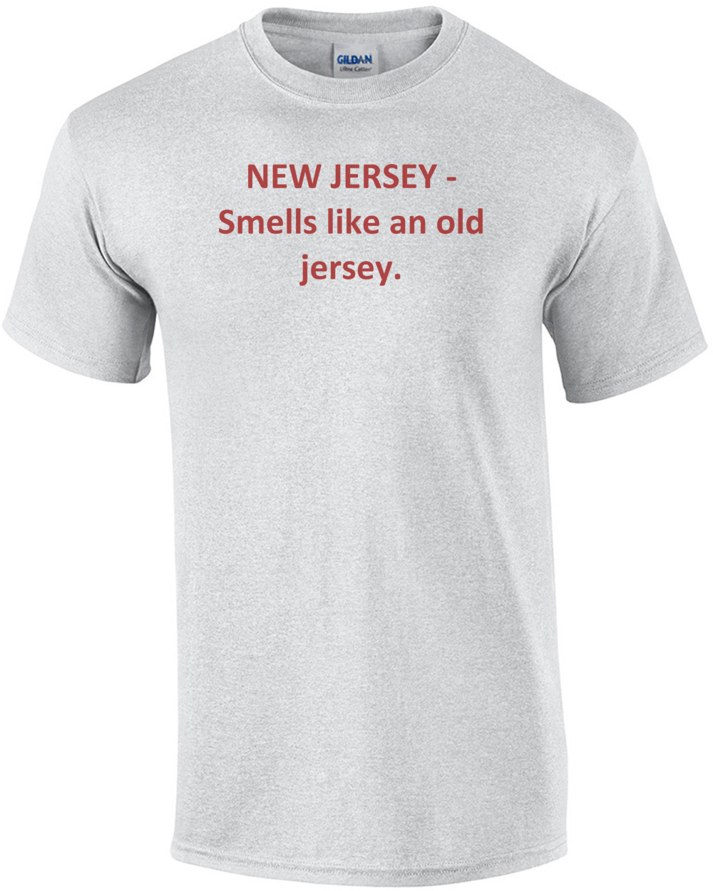 NEW JERSEY - Smells like an old jersey. Shirt