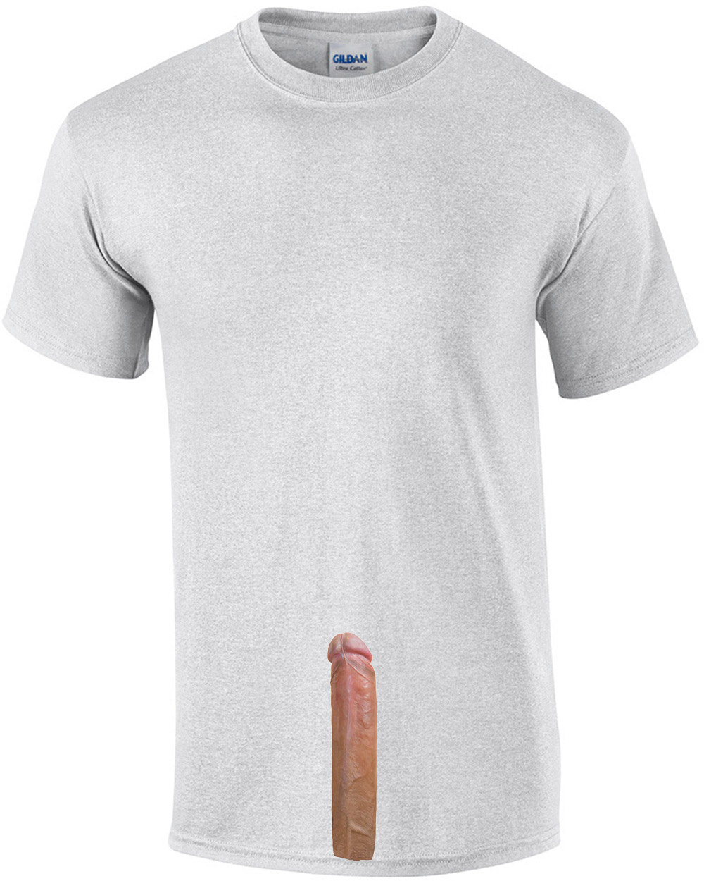 White Penis Shirt