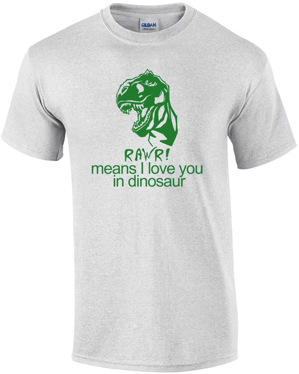 Rawr! Means I Love You In Dinosaur Funny T-shirt