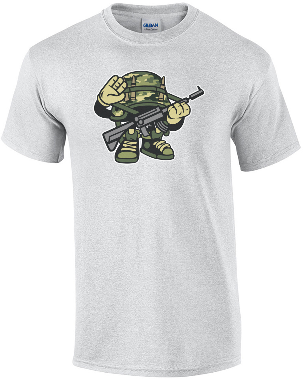 Retro Soldier Salute T-Shirt