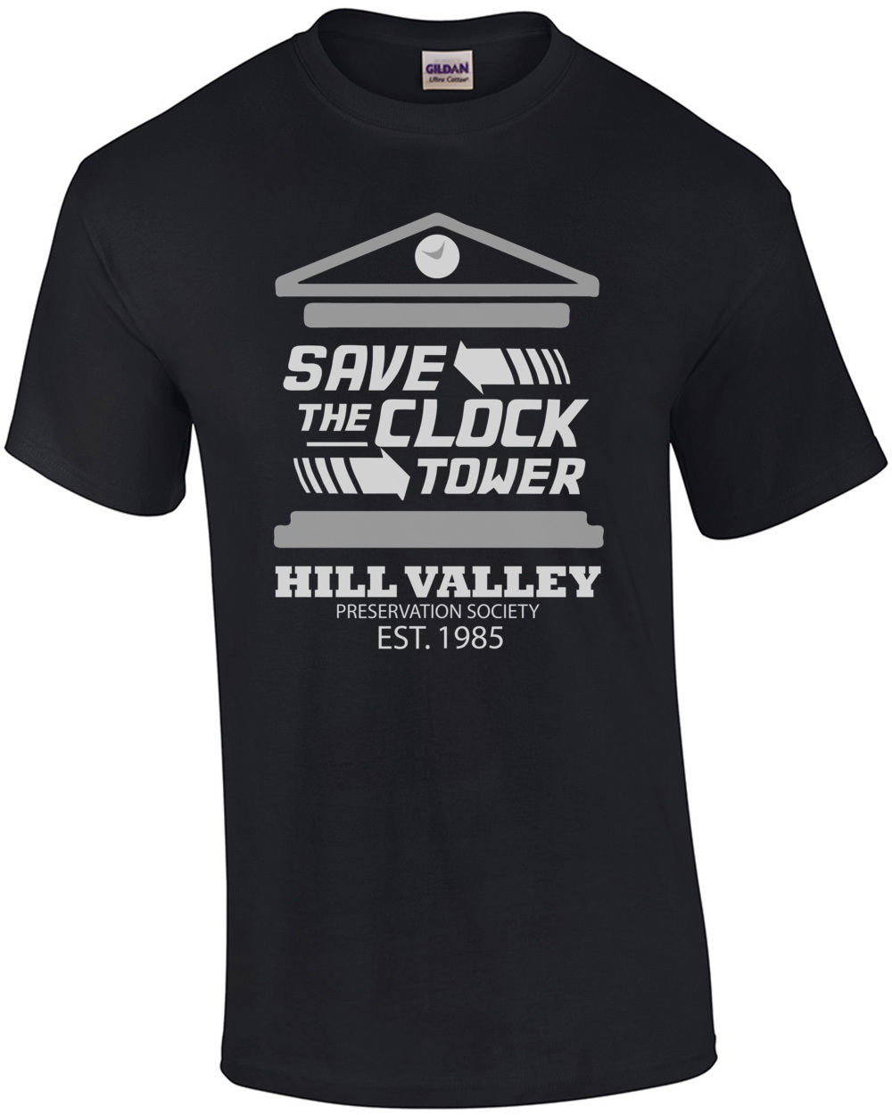Save the clock tower - Hill Valley - Back to the future t-shirt