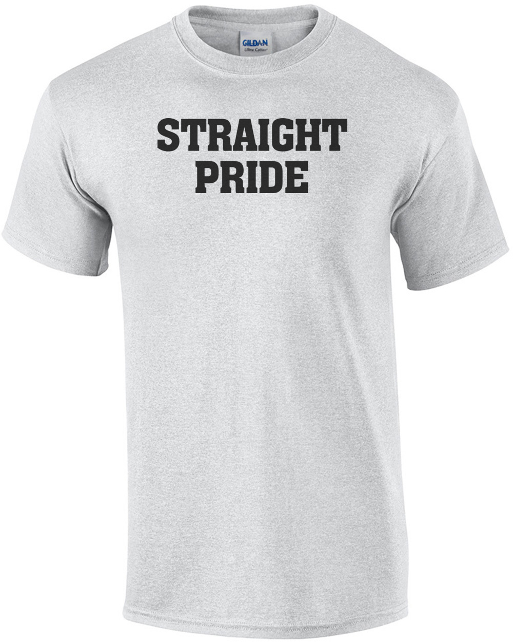 STRAIGHT PRIDE - sexual t-shirt. heterosexual t-shirt