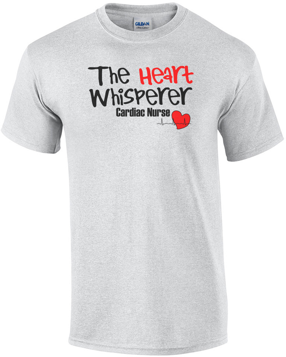 The Heart Whisperer Cardiac Nurse T-Shirt