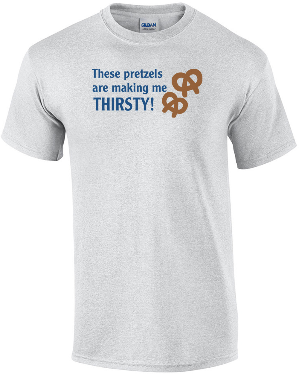 These Pretzels Are Making Me Thirsty Seinfeld 90's T-shirt 