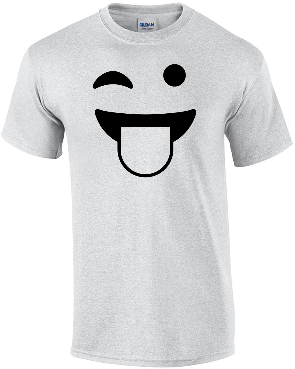 Tongue Sticking Out Emoji T-Shirt