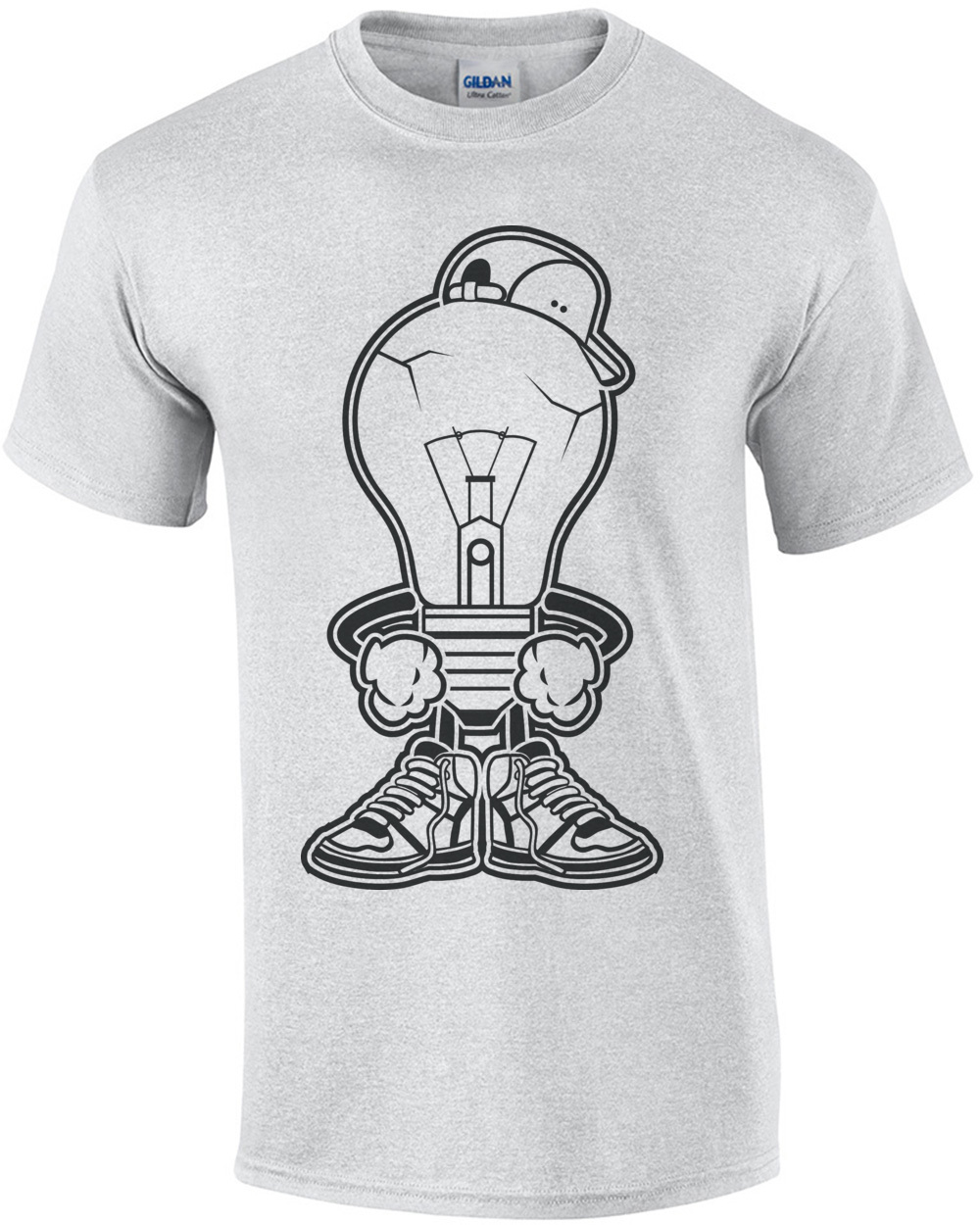 Vintage New York Gangsta Broken Light Bulb T-Shirt