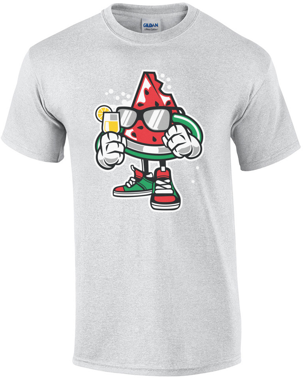 Watermelon Retro Fresh To Death T-Shirt