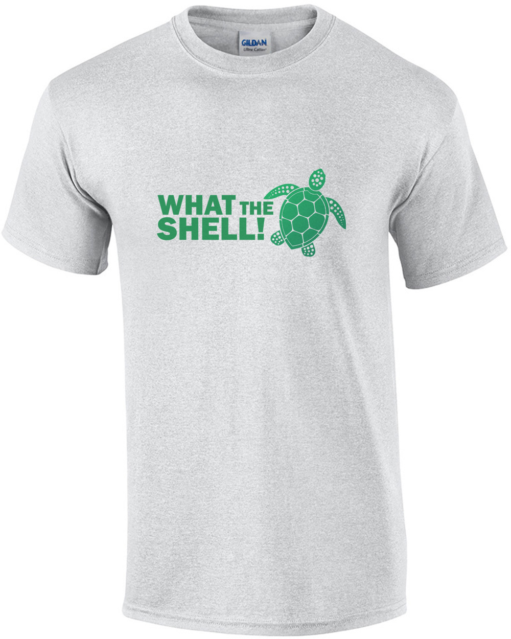 What the shell - funny turtle t-shirt
